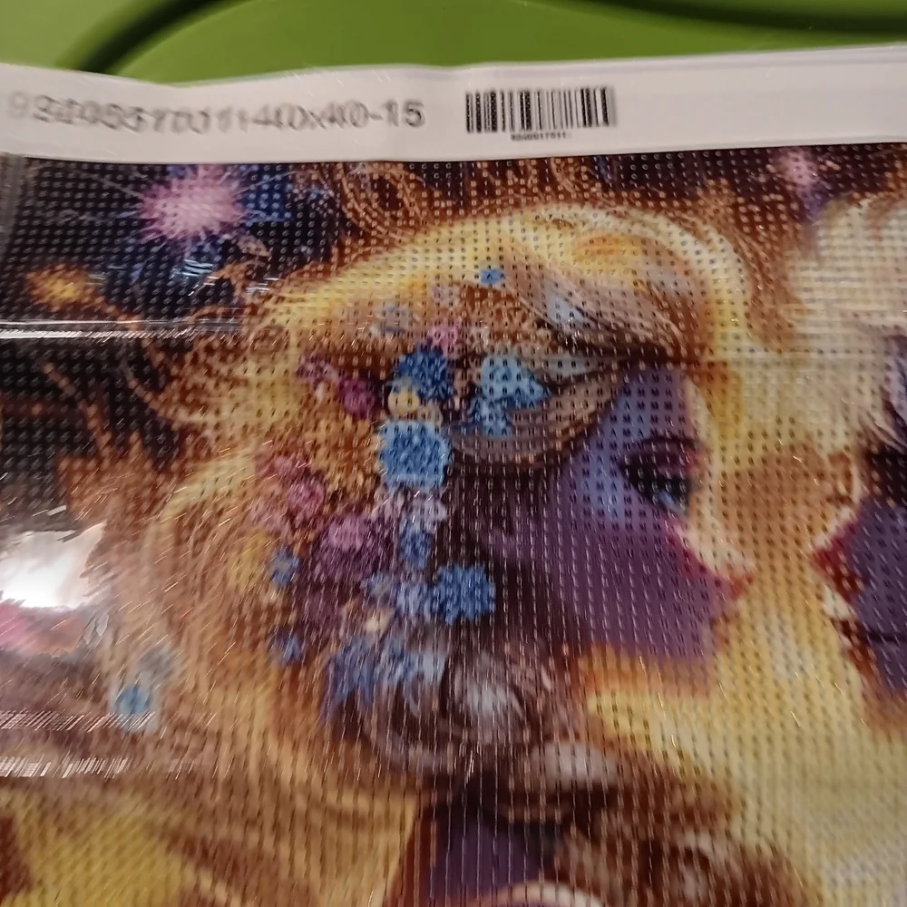 Disney Frozen Elsa And Jack Frost Romantic Fantasy Diamond ArtPainting Kit 40x40